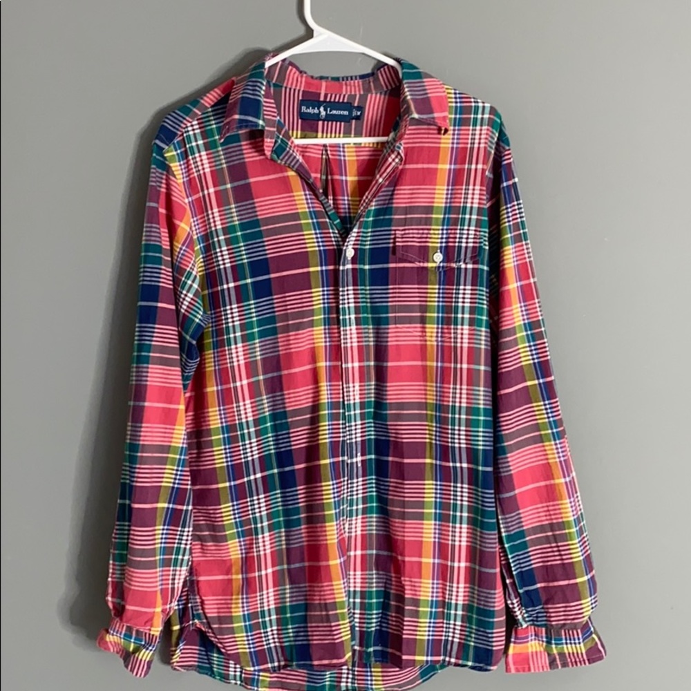 Ralph Lauren Casual Button Up Shirt - Medium